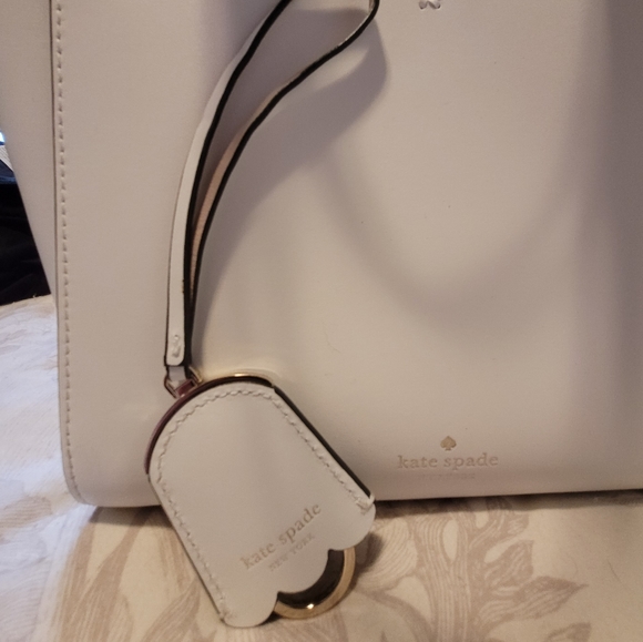 NWOT Kate Spade MINA Bag Leather White - Picture 9 of 10